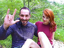 Lydya Moser & Rick Duke In Redhead In The Forest - Acesofporn