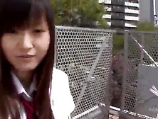 Ryo Asaka Starts Touching Her Vag In The Shower