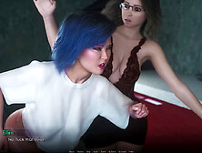 Busty 3D CG mommy in a fun PC game