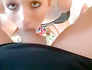 Blindfolded GF Got a Nice Facial