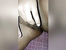 Bathroom In Pussy Fingering Hot Girl