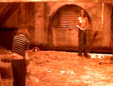 Undressed actress (Jenny Agutter)