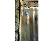 Maria Willoughby taking a shower