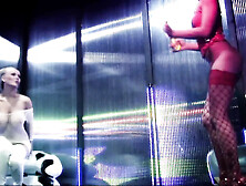 A lucky man with small dick multiple ladies blowjob