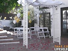 Amazing wedding fuck with Gianna Dior & Bridesmaids POV
