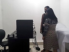 evangelical was preaching to a woman and they finally decided to fondle their pussies for fun.