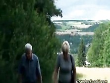 Grandpa & Grandma Have A Picnic