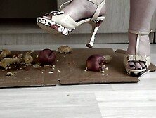 I crush apples with high heels.