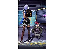 A very gracious Free Fire character.