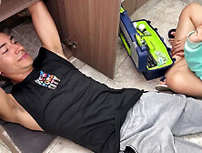 Young Latina Charms with Innocent Homemade Blowjob Bliss