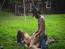 Alluring Hippies - Backyard Love Making (Public)