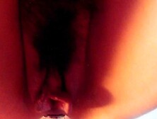 I get my hairy pussy fucked before I get fucked in the ass! P1 Moans - POV - Amateur couple - Open wide pussy - Slut wife