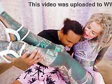 Hard Anal Bang - BBC for Tattoo Whore - this babe takes it balls unfathomable in her backdoor - ATM