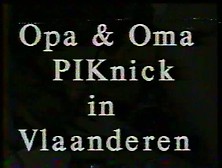 Old Opa En Oma In Vlaanderen