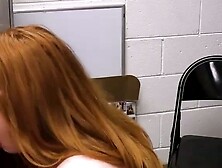 OFFICIAL CASE 123 The Security SlipUp Curvy Ginger duo Fucks the Entire Security Team!