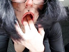 Cumming on your clothing and spitting on u