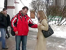 the IRA barefeet in public on a snowy day