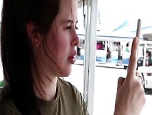 we're gonna have sex on the beach! Boyfriend takes his girl to tropical island