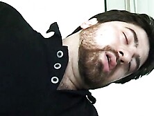 Hot babe enjoys her tight pussy banged by a huge white pole