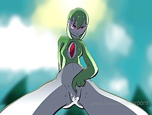 Pokemon Gardevoir Gets Down On Her Pussy