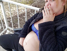 Smoking Cigarette,  Smoking,  Milf