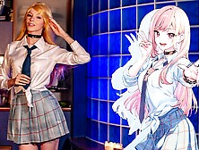 My Dress-Up Darling | cosplay | CARTOON MAKEUP Reincarnation in Marin Kitagawa - ArinaFox