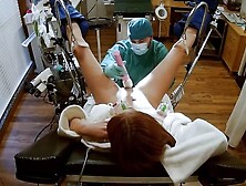 Freshman Ami Rogue Gets Hitachi Magic Wand Orgasms By Doctor Tampa During Physical 4 College At HitachiHoesCom