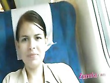 ZUZINKA'S BLOG - Nude cunt in a crowded teach