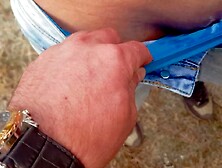 Stranger lumberjack jizzes inside my lingerie