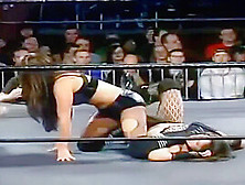 (Women Wrestling) Lacey Vs Dark Angel Sarah Stock