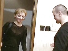 A wild French lady with small tits gets destroyed by a thick cock