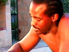 Kinky little skank with a ebony dick