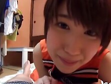 Busty Asian slutty cosplay nudity