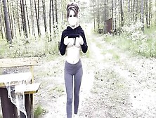 My 1st Exhibitionism in the Woods