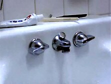 Milf with Guy in Sexy bathrrom Scene. flv