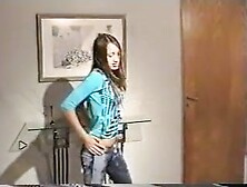 Video of my teen 18+ bombshell stripping