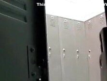 Blonde Teen In Locker Room Voyeur