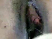 Black Girl's Juicy Pussy On Webcam