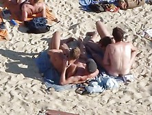 Nude Men At The Beach