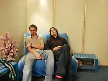 Perfect teen babe enjoys a double licking session (18+)