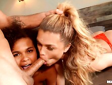 Lustful stunners incredible sex video