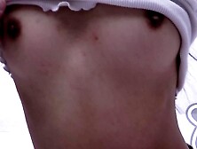 This VERY slim chinese eighteen is making her first porn