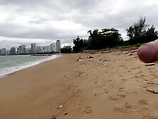 Public Shlong Flashing - Honey Lets Me Cum On Her Titties