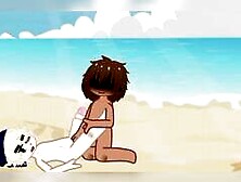 A hot day at the beach ( Dm for reqest)