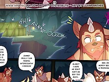 Furry Comic Dub: Bandits By Drawpanther (Furry,  Skyrim Werewolf,  Werewolf Hentai,  Werewolf Knot)