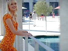 Kenna James wears butt-plug to prepare her ass for hard cock