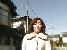 Japanese Granny Gives Us Her Hairy Pussy