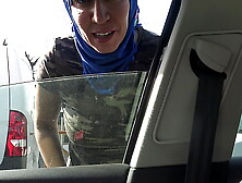 ARAB MUSLIM SLUT HAS CAR SEX WITH AFRICAN DONG IN MARSEILLE