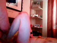 Wife and hubby butt fetish recorded on web camera