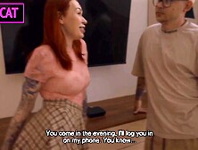 Step mamma and Step sister Share Couch with Step son—Will a Hotel Mix-Up Ignite a Taboo Trio?!